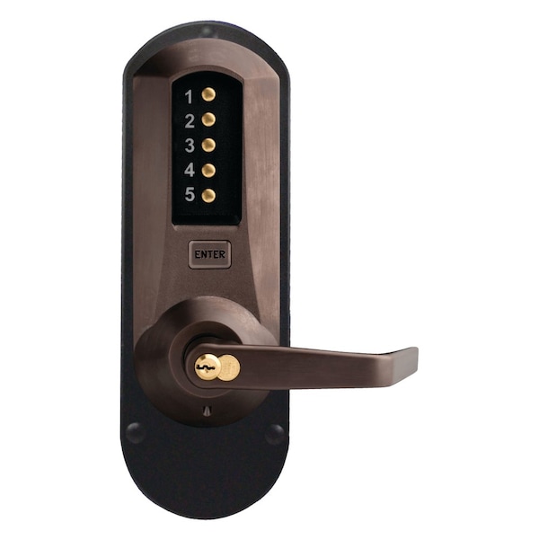 Rim Exit Trim with Keypad